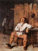 A Boor Asleep BROUWER, Adriaen